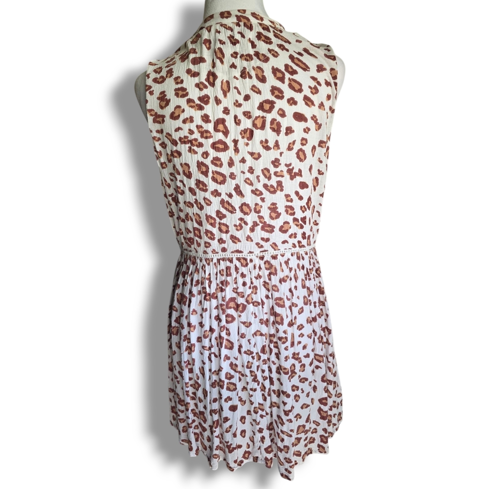 Anthropologie Leopard Print Long Tunic - Picture 3 of 7